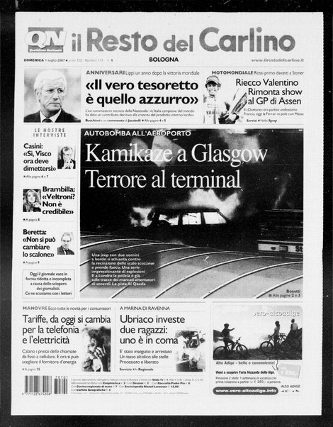 Il Resto del Carlino : giornale dell'Emilia